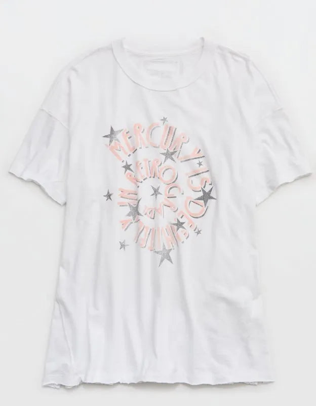Aerie Oversized Crew Boyfriend T-Shirt