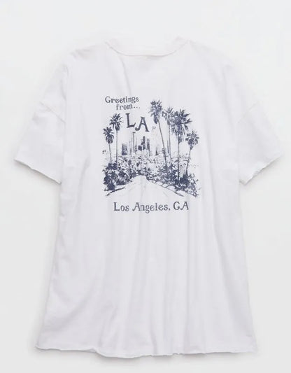 Aerie Oversized Crew Boyfriend T-Shirt