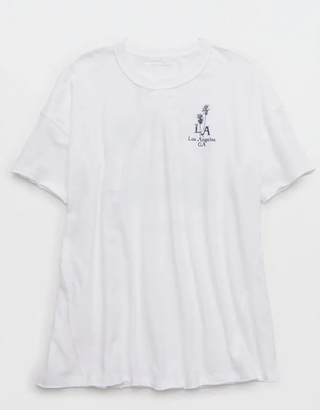 Aerie Oversized Crew Boyfriend T-Shirt