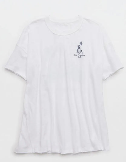 Aerie Oversized Crew Boyfriend T-Shirt