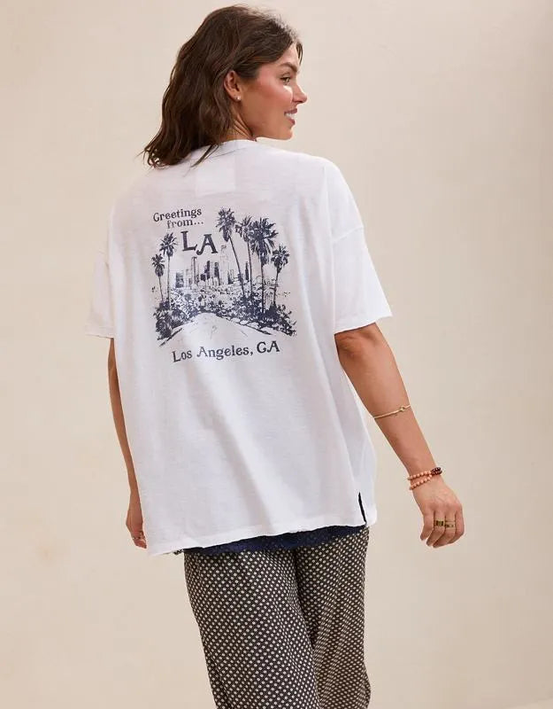 Aerie Oversized Crew Boyfriend T-Shirt