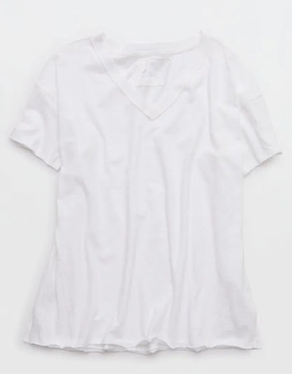 Aerie Oversized V-Neck Boyfriend T-Shirt
