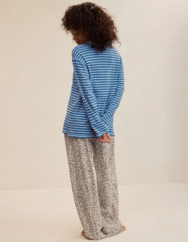 Aerie Cozy Polo Boyfriend T-Shirt