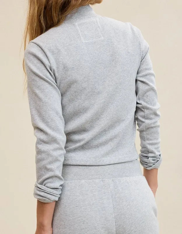 Aerie Long Sleeve Quarter Zip T-Shirt