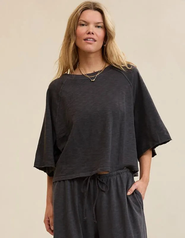 Aerie It's Casual Knit Slub T-Shirt