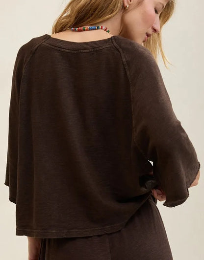 Aerie It's Casual Knit Slub T-Shirt