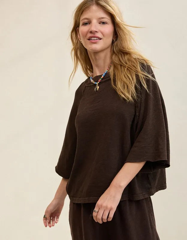 Aerie It's Casual Knit Slub T-Shirt