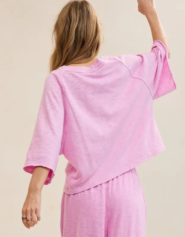 Aerie It's Casual Knit Slub T-Shirt