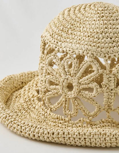 Aerie Flower Straw Hat