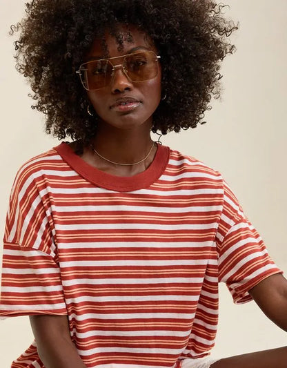 Aerie Rimless Metal Square Sunglasses