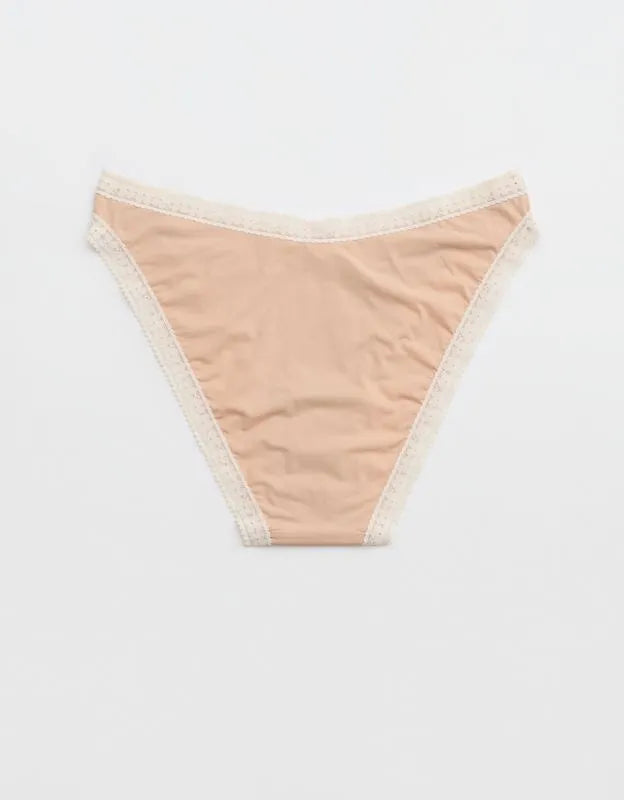 SMOOTHEZ Microfiber Lace Bikini Underwear