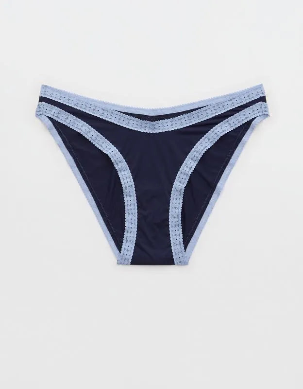 SMOOTHEZ Microfiber Lace Bikini Underwear