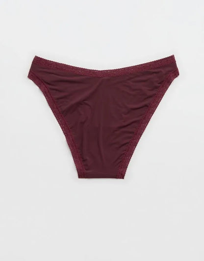 SMOOTHEZ Microfiber Lace Bikini Underwear