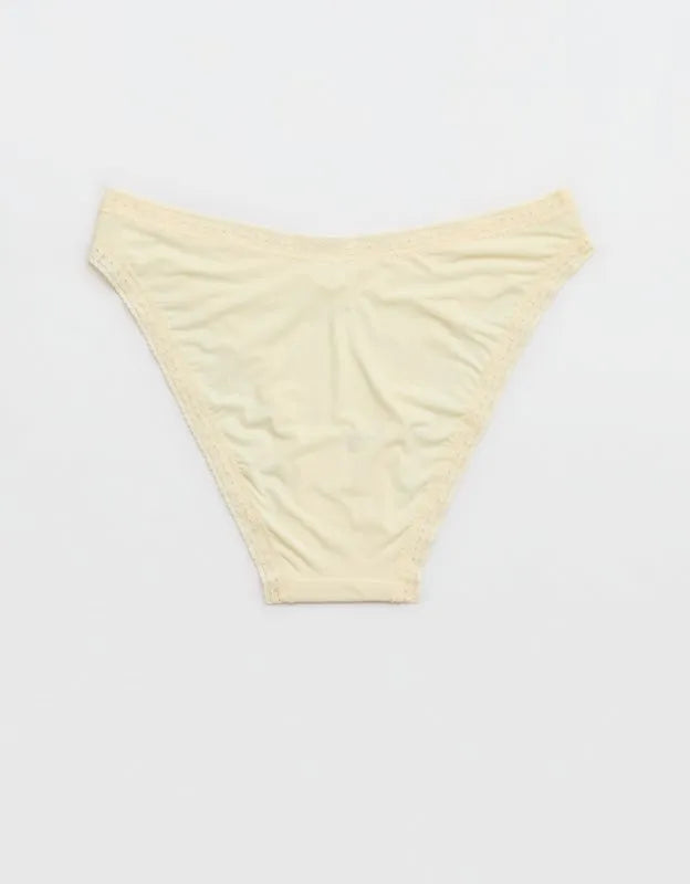 SMOOTHEZ Microfiber Lace Bikini Underwear