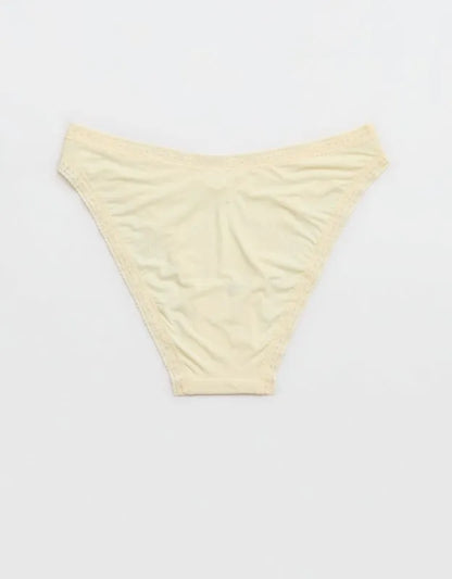 SMOOTHEZ Microfiber Lace Bikini Underwear