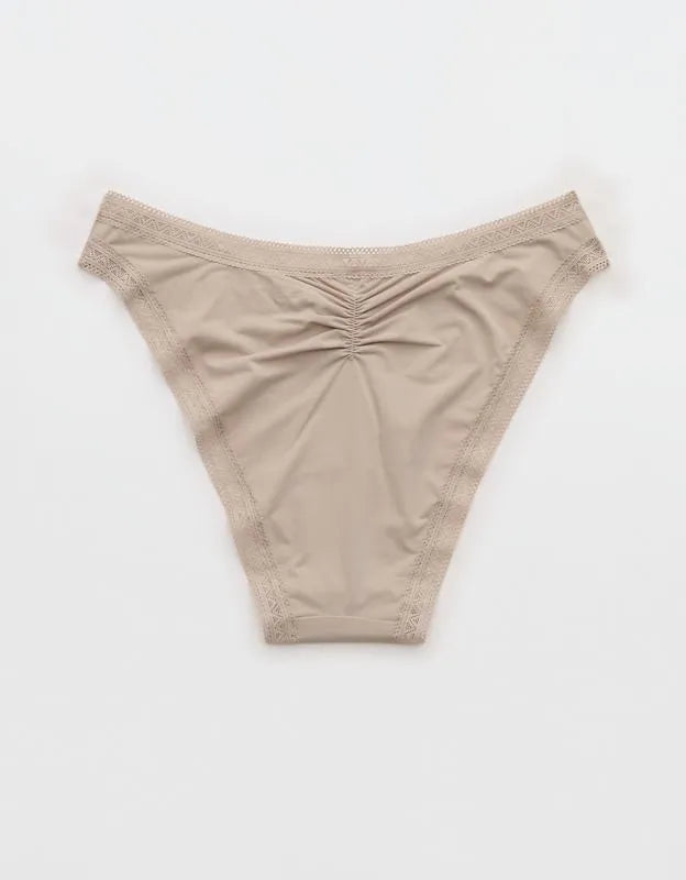 SMOOTHEZ Microfiber Lace Bikini Underwear