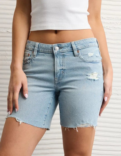 AE Stretch Low-Rise Perfect Skinny Bermuda Short