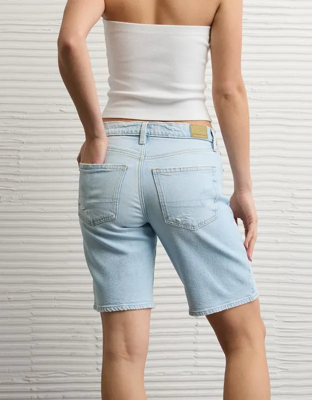 AE Stretch High-Waisted 11" Jort