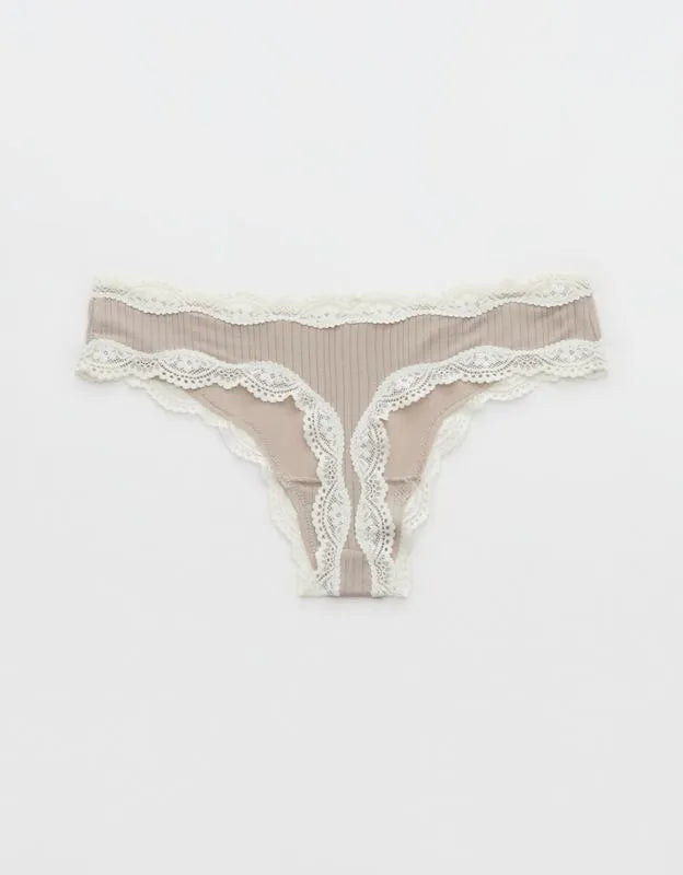 Superchill Modal Lace Thong Underwear
