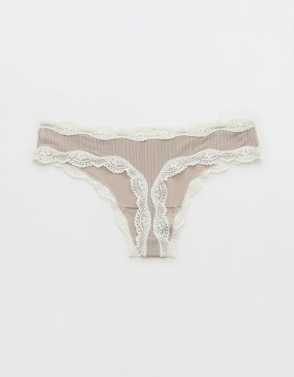 Superchill Modal Lace Thong Underwear
