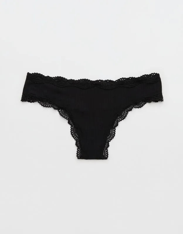 Superchill Modal Lace Thong Underwear
