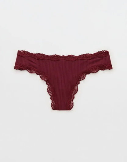 Superchill Modal Lace Thong Underwear