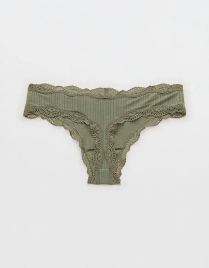 Superchill Modal Lace Thong Underwear