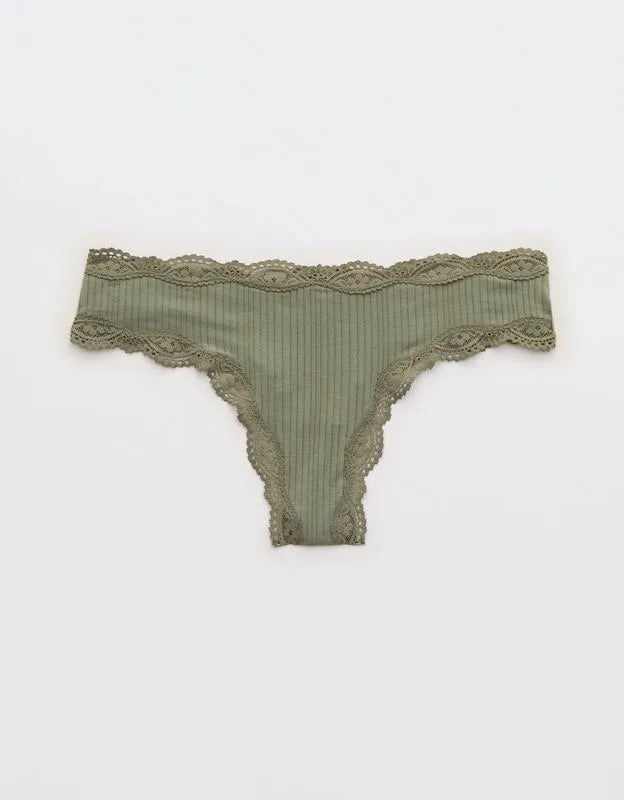 Superchill Modal Lace Thong Underwear