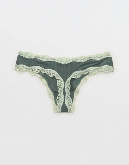 Superchill Modal Lace Thong Underwear