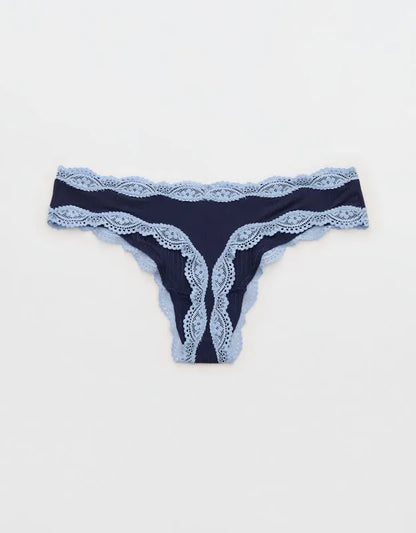 Superchill Modal Lace Thong Underwear