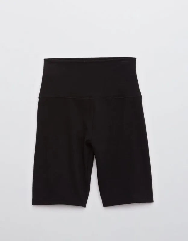 OFFLINE By Aerie OG Cotton High Waisted 7" Bike Short