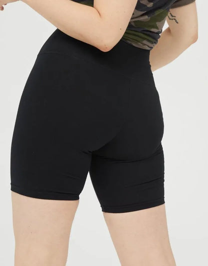 OFFLINE By Aerie OG Cotton High Waisted 7" Bike Short