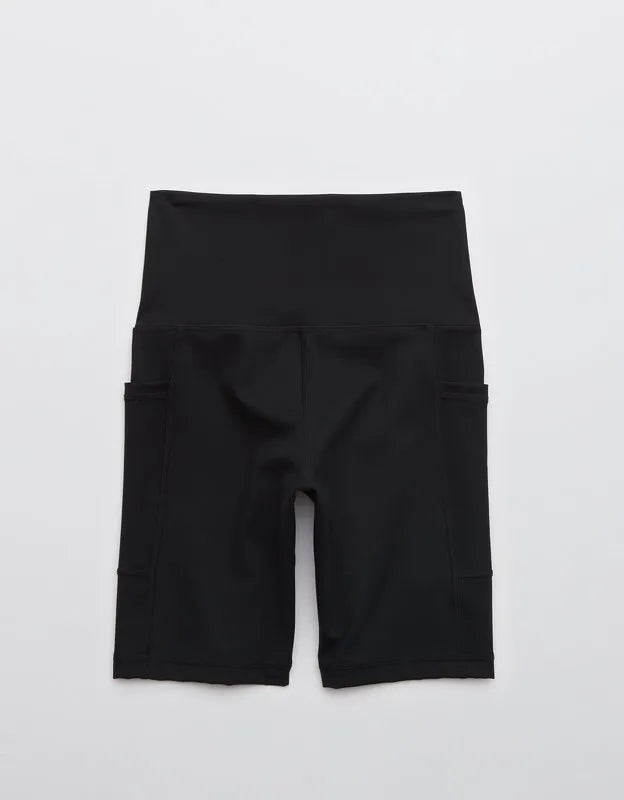 OFFLINE By Aerie Goals Pocket High Waisted 7" Bike Short