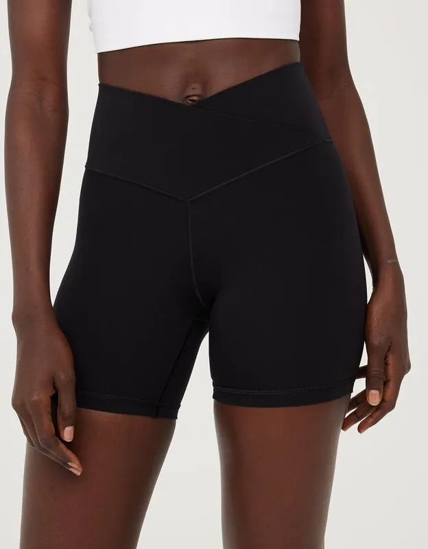 OFFLINE By Aerie Real Me Crossover High Waisted 5" Bike Short