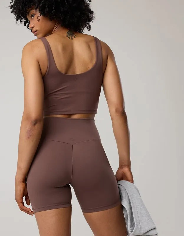OFFLINE By Aerie Real Me Crossover High Waisted 5" Bike Short