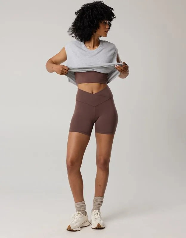 OFFLINE By Aerie Real Me Crossover High Waisted 5" Bike Short