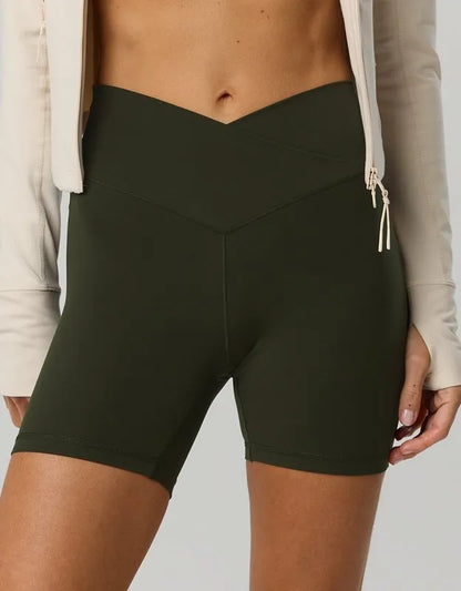 OFFLINE By Aerie Real Me Crossover High Waisted 5" Bike Short