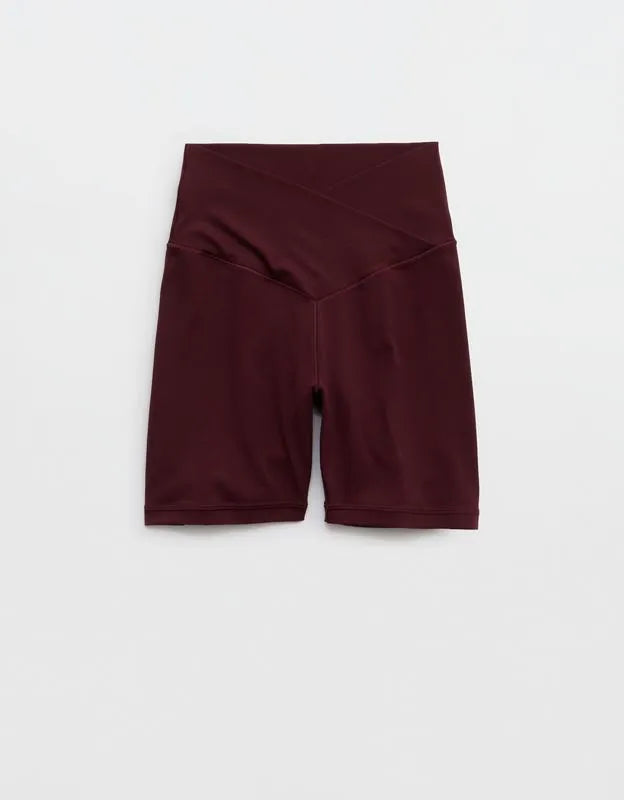 OFFLINE By Aerie Real Me Crossover High Waisted 5" Bike Short