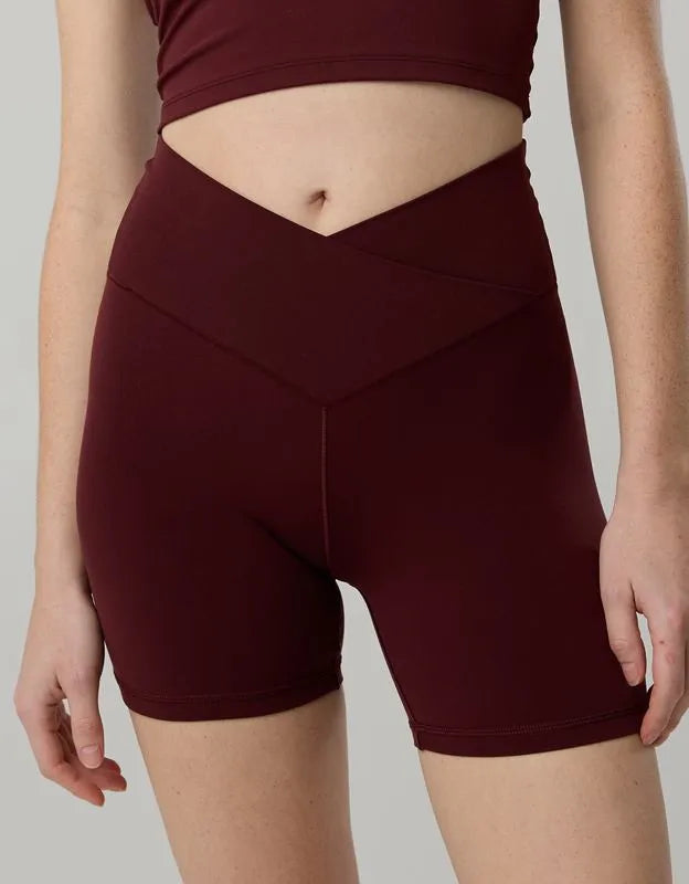 OFFLINE By Aerie Real Me Crossover High Waisted 5" Bike Short