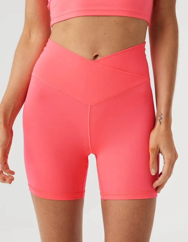 OFFLINE By Aerie Real Me Crossover High Waisted 5" Bike Short