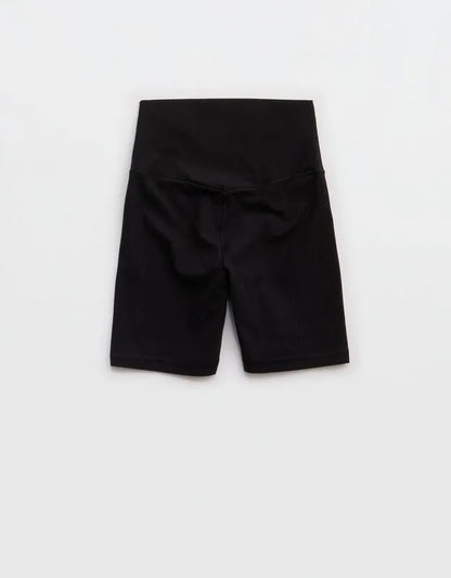 OFFLINE By Aerie Real Me XTRA Ribbed High Waisted 5" Bike Short