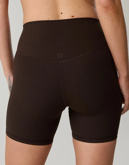 OFFLINE By Aerie Real Me XTRA Ribbed High Waisted 5" Bike Short