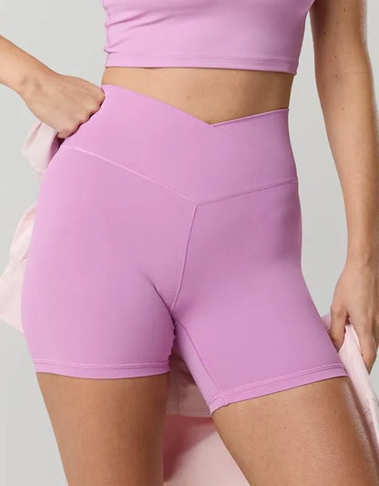 OFFLINE By Aerie Real Me Crossover High Waisted 5" Bike Short