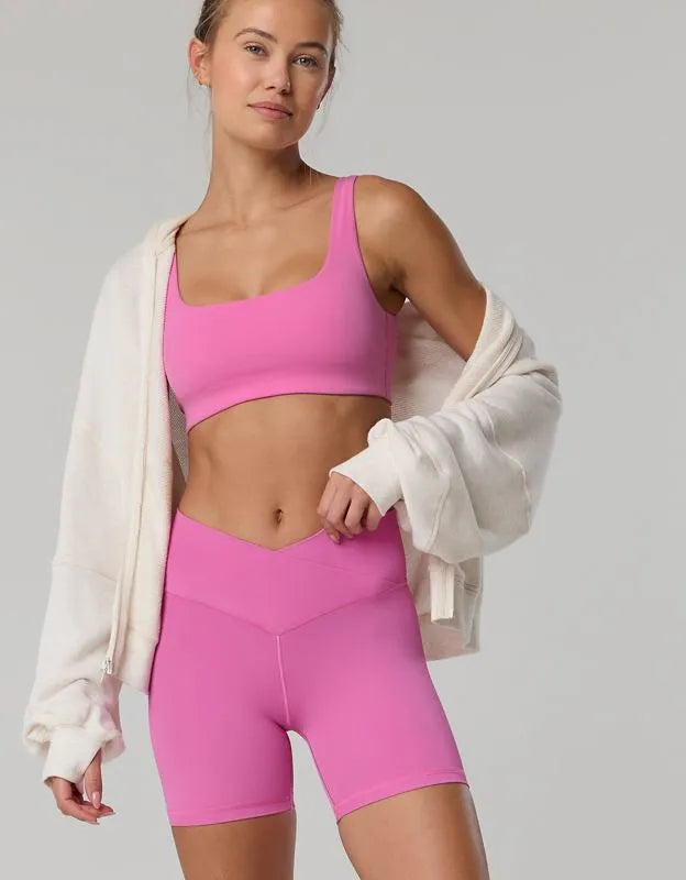 OFFLINE By Aerie Real Me Crossover High Waisted 5" Bike Short