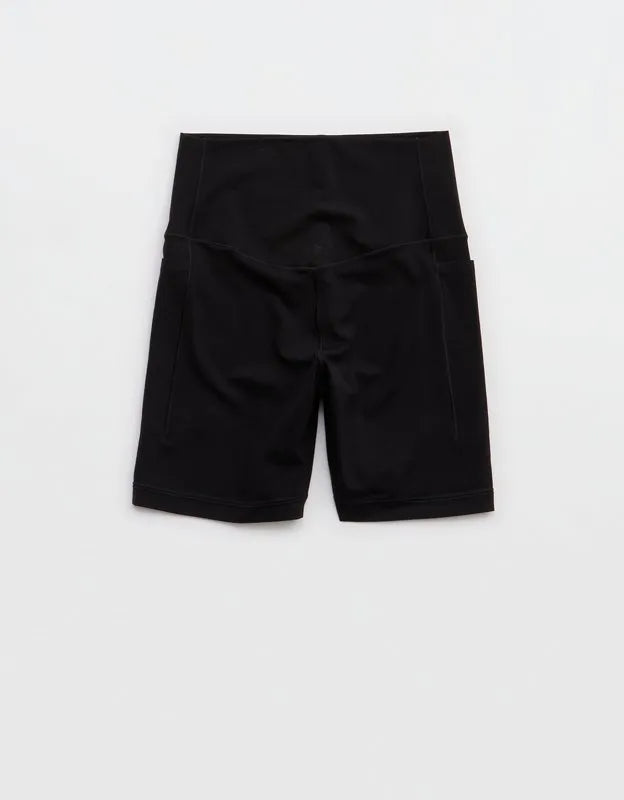 OFFLINE By Aerie Real Me XTRA High Waisted 5" Pocket Bike Short