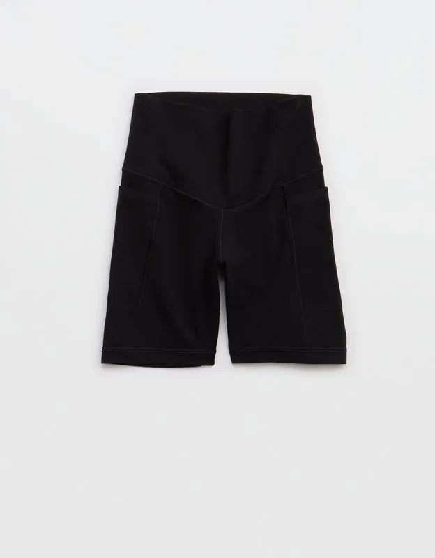 OFFLINE By Aerie Real Me XTRA High Waisted 5" Pocket Bike Short
