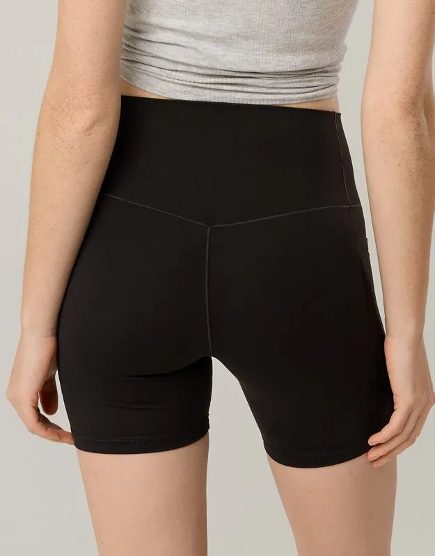 OFFLINE By Aerie Real Me XTRA High Waisted 5" Pocket Bike Short