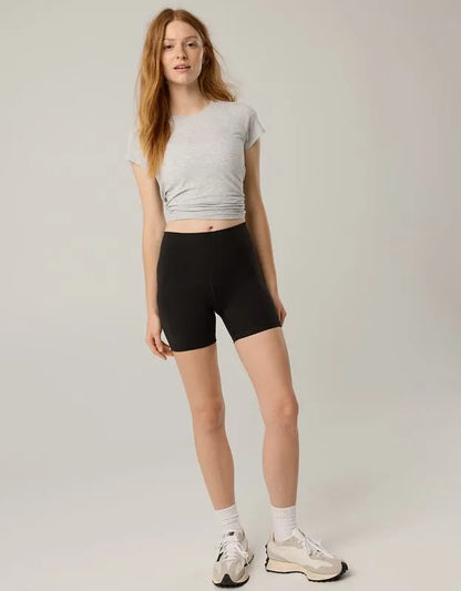 OFFLINE By Aerie Real Me XTRA High Waisted 5" Pocket Bike Short