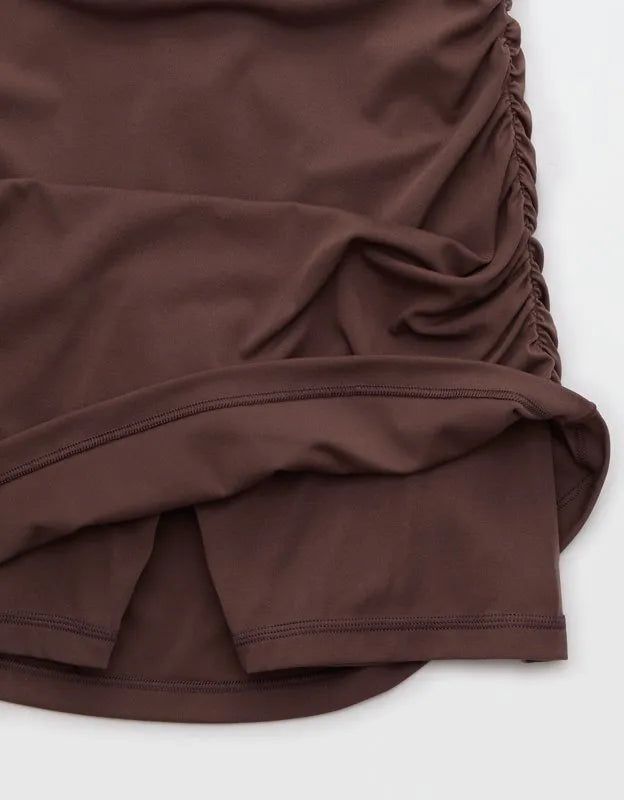 OFFLINE By Aerie Real Me 5" Foldover Skirted Bike Short