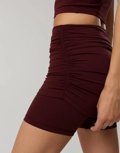 OFFLINE By Aerie Real Me 5" Foldover Skirted Bike Short